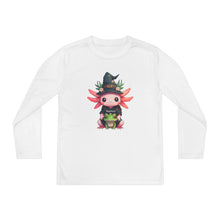 Load image into Gallery viewer, Repticon Youth Long Sleeve Competitor Tee w/ Axolotl
