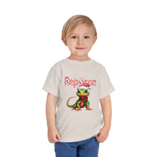 Load image into Gallery viewer, Repticon Toddler Short Sleeve Tee w/ Lizard Santa
