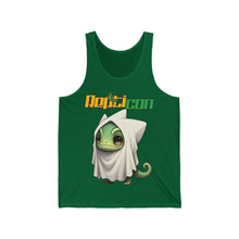 Load image into Gallery viewer, Repticon Unisex Jersey Tank w/ Chameleon Ghost
