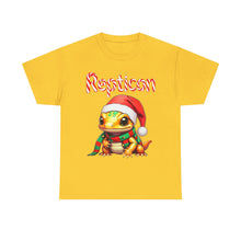 Load image into Gallery viewer, Repticon Unisex Heavy Cotton Tee w/ Amphibian Santa
