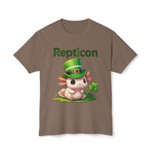 Load image into Gallery viewer, Repticon Unisex HD Cotton™ T-shirt w/ Axolotl
