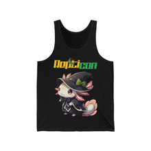 Load image into Gallery viewer, Repticon Unisex Jersey Tank w/ Axolotl Witch
