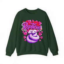 Load image into Gallery viewer, Repticon Unisex Heavy Blend™ Crewneck Sweatshirt w/ Valentine Snakes
