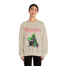 Load image into Gallery viewer, Repticon Unisex Heavy Blend™ Crewneck Sweatshirt w/ Crested Gecko Christmas Tree
