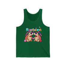 Load image into Gallery viewer, Repticon Unisex Jersey Tank w/ Valentine Tortoises
