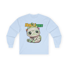 Load image into Gallery viewer, Repticon Unisex Ultra Cotton Long Sleeve Tee w/ Chameleon Mummy
