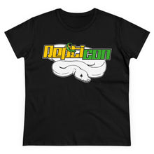 Load image into Gallery viewer, Repticon Women&#39;s Midweight Cotton Tee w/ White Ball Python
