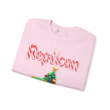 Load image into Gallery viewer, Repticon Unisex Heavy Blend™ Crewneck Sweatshirt w/ Crested Gecko Christmas Tree
