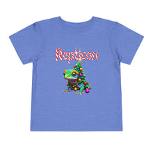 Load image into Gallery viewer, Repticon Toddler Short Sleeve Tee w/ Gecko Christmas Tree
