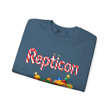 Load image into Gallery viewer, Repticon Unisex Heavy Blend™ Crewneck Sweatshirt w/ Crested Gecko Santa
