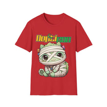 Load image into Gallery viewer, Repticon Unisex Softstyle T-Shirt w/ Chameleon Mummy
