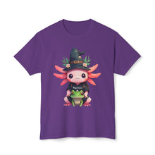 Load image into Gallery viewer, Repticon Unisex HD Cotton™ T-shirt w/ Axolotl
