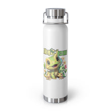 Load image into Gallery viewer, Repticon Copper Vacuum Insulated Bottle, 22oz w/ Lizards

