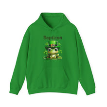 Load image into Gallery viewer, Repticon Unisex Heavy Blend™ Hooded Sweatshirt w/ Frog
