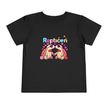 Load image into Gallery viewer, Repticon Toddler Short Sleeve Tee w/ Valentine Tortoises
