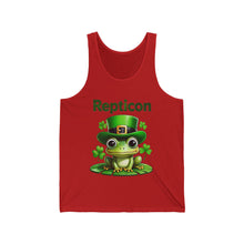 Load image into Gallery viewer, Repticon Unisex Jersey Tank w/ Frog
