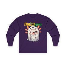Load image into Gallery viewer, Repticon Unisex Ultra Cotton Long Sleeve Tee w/ Axolotl Ghost
