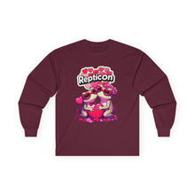 Load image into Gallery viewer, Repticon Unisex Ultra Cotton Long Sleeve Tee w/ Valentine Toads
