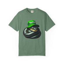 Load image into Gallery viewer, Repticon Men's Heavyweight T-shirt w/ Black Snake
