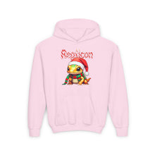 Load image into Gallery viewer, Repticon Youth Heavy Blend Hooded Sweatshirt w/ Amphibian Santa
