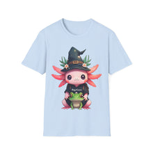Load image into Gallery viewer, Repticon Unisex Softstyle T-Shirt w/ Axolotl
