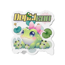 Load image into Gallery viewer, Repticon Die-Cut Magnets w/ Frog
