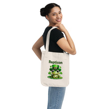 Load image into Gallery viewer, Repticon Organic Canvas Tote Bag w/ Frog
