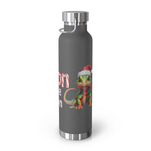 Load image into Gallery viewer, Repticon Copper Vacuum Insulated Bottle, 22oz w/ Lizard Santa
