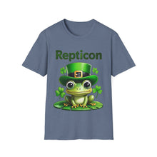 Load image into Gallery viewer, Repticon Unisex Softstyle T-Shirt w/ Frog
