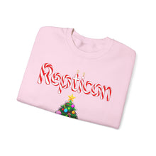 Load image into Gallery viewer, Repticon Unisex Heavy Blend™ Crewneck Sweatshirt w/ Candy Cane Snake Christmas Tree
