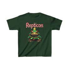 Load image into Gallery viewer, Repticon Kids Heavy Cotton™ Tee w/ Toad Christmas Tree
