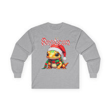 Load image into Gallery viewer, Repticon Unisex Ultra Cotton Long Sleeve Tee w/ Amphibian Santa
