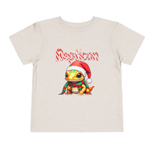 Load image into Gallery viewer, Repticon Toddler Short Sleeve Tee w/ Amphibian Santa
