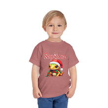 Load image into Gallery viewer, Repticon Toddler Short Sleeve Tee w/ Amphibian Santa
