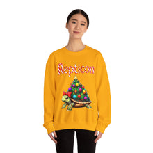 Load image into Gallery viewer, Repticon Unisex Heavy Blend™ Crewneck Sweatshirt w/ Tortoise Christmas Tree
