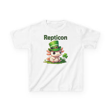 Load image into Gallery viewer, Repticon Kids Heavy Cotton™ Tee w/ Axolotl

