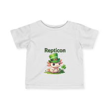 Load image into Gallery viewer, Repticon Infant Fine Jersey Tee w/ Axolotl

