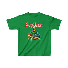 Load image into Gallery viewer, Repticon Kids Heavy Cotton™ Tee w/ Tortoise Christmas Tree
