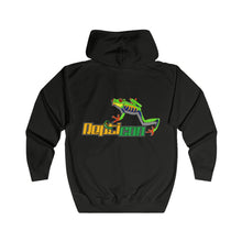 Load image into Gallery viewer, Repticon Unisex Full Zip Hoodie w/ Red-Eyed Tree Frog
