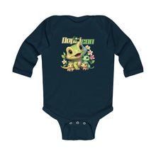 Load image into Gallery viewer, Repticon Infant Long Sleeve Bodysuit w/ Lizards
