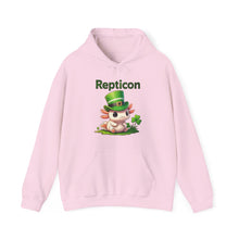 Load image into Gallery viewer, Repticon Unisex Heavy Blend™ Hooded Sweatshirt w/ Axolotl
