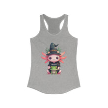 Load image into Gallery viewer, Repticon Women&#39;s Ideal Racerback Tank w/ Axolotl
