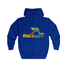 Load image into Gallery viewer, Repticon Unisex Full Zip Hoodie w/ Red-Eyed Tree Frog
