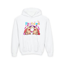 Load image into Gallery viewer, Repticon Youth Heavy Blend Hooded Sweatshirt w/ Valentine Tortoises
