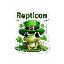 Load image into Gallery viewer, Repticon Die-Cut Magnets w/ Frog
