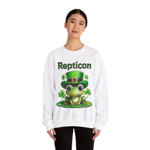 Load image into Gallery viewer, Repticon Unisex Heavy Blend™ Crewneck Sweatshirt w/ Frog
