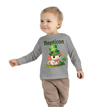 Load image into Gallery viewer, Repticon Toddler Long Sleeve Tee w/ Axolotl
