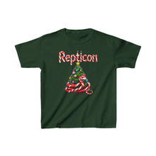 Load image into Gallery viewer, Repticon Kids Heavy Cotton™ Tee w/ Candy Cane Christmas Tree
