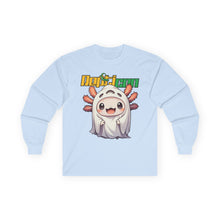 Load image into Gallery viewer, Repticon Unisex Ultra Cotton Long Sleeve Tee w/ Axolotl Ghost
