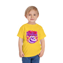 Load image into Gallery viewer, Repticon Toddler Short Sleeve Tee w/ Valentine Snakes
